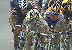 Mark Cavendish gewinnt die f�nfte Etappe der Tour de Suisse 2009